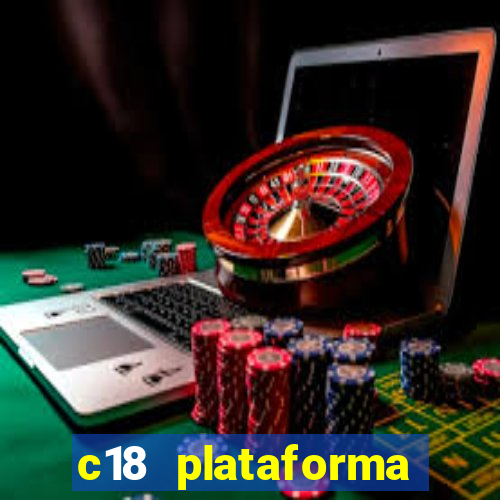 c18 plataforma login entrar